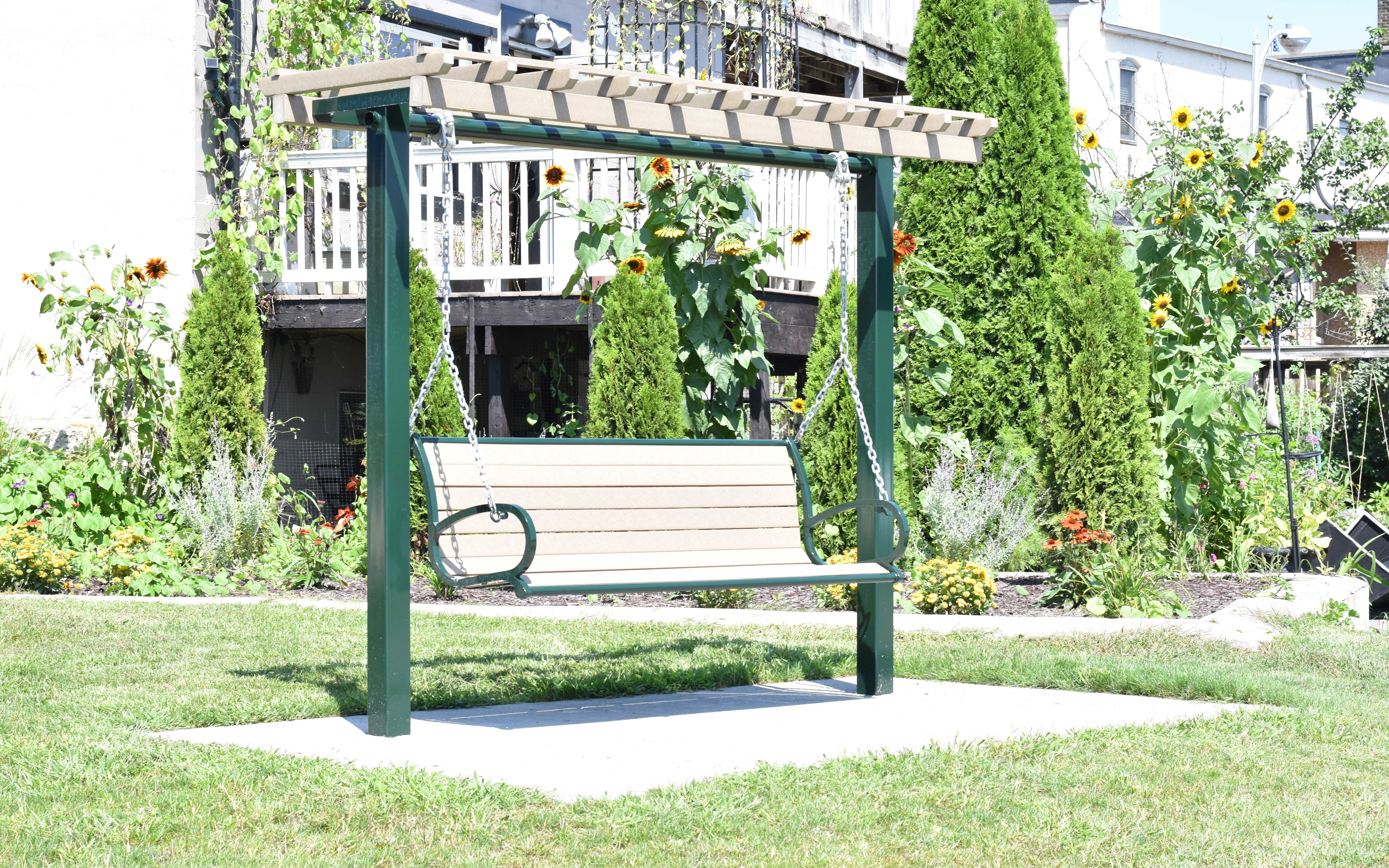 Langdon Swing Bench | Spruce & Gander